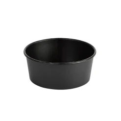 Pappersform Rund Duni Contrast Svart Ø184x66mm 1300ml