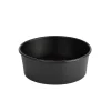 Pappersform Rund Duni Contrast Svart Ø150x60mm 700ml