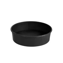Pappersform Rund Duni Contrast Svart Ø184x46mm 900ml