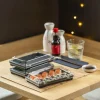 Pappersform Tray2Go Sushi Svart 191x111x22mm