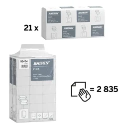 Pappershandduk Katrin M Plus 2-lg Spolbar 203x255mm