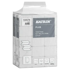 Pappershandduk Katrin Z-Vikt M Plus 2-lg 240x240mm