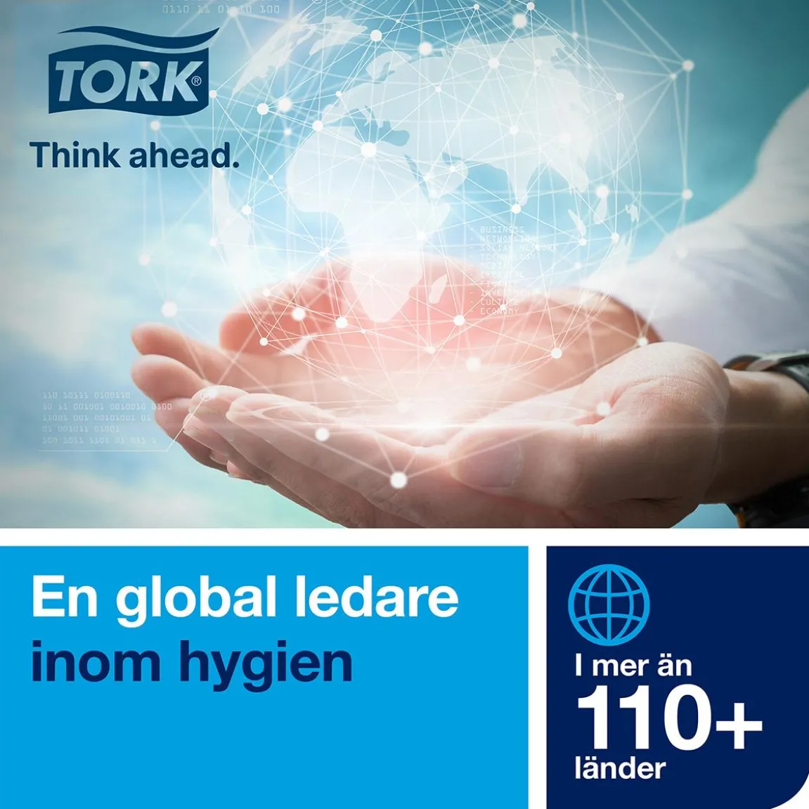 Pappershandduk Tork H13 Adv 2-lg 247mm x 143m