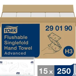 Pappershandduk Tork H3 Adv 2-lg Spolbar 230x230mm