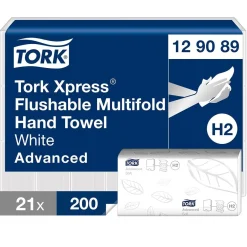 Pappershandduk Tork H2 Adv 2-lg Spolbar 213x240mm