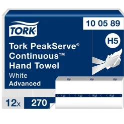 Pappershandduk Tork H5 PeakServe Adv 201x225mm