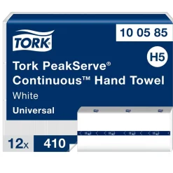 Pappershandduk Tork H5 PeakServe Uni 1-lg 201x225mm