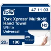 Pappershandduk Tork H2 Uni 2-lg 213x234mm