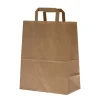 Papperskasse Platta Handtag Brun 320x170x450mm 30L