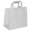 Papperskasse Platta Handtag Vit 320x210x270mm 22L