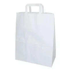 Papperskasse Platta Handtag Vit 320x170x400mm 26L