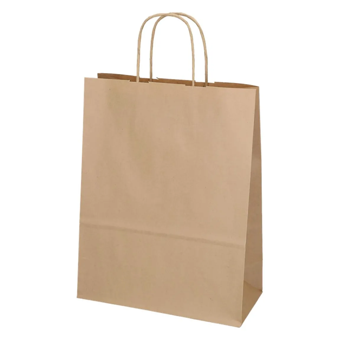 Papperskasse Tvinn Handtag Brun 320x120x410mm 30L