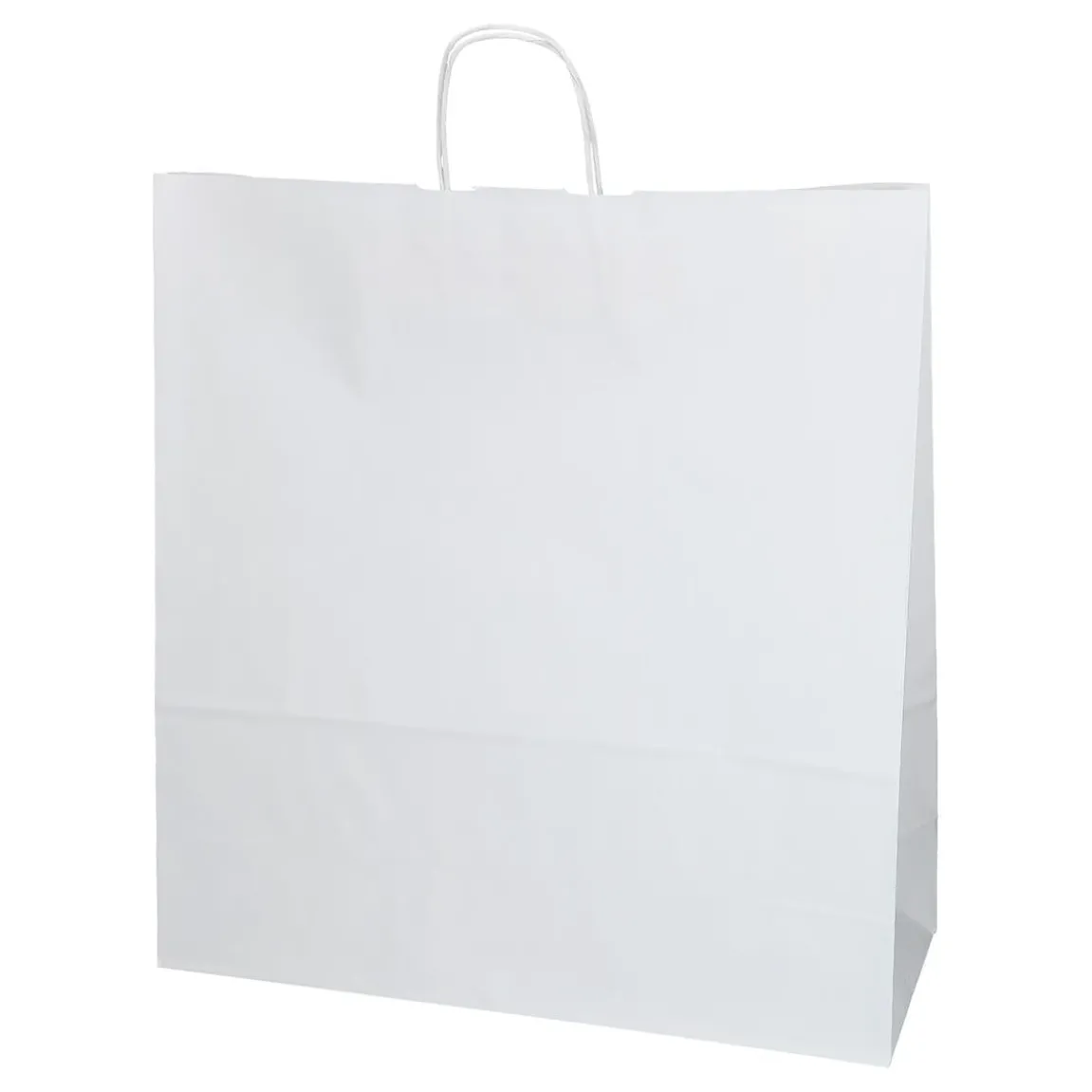 Papperskasse Tvinn Handtag Vit 450x170x480mm 44L