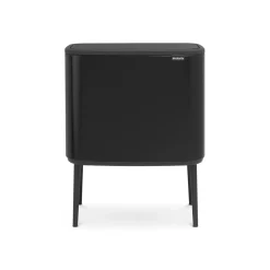 Papperskorg Brabantia Bo Touch Bin Matt Svart 11+23L