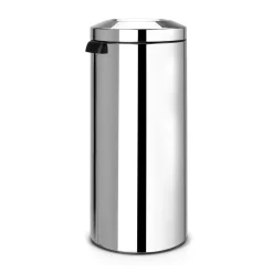 Papperskorg Brabantia Flameguard brilliant stål 30L