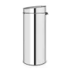 Papperskorg Brabantia Touch Bin brilliant stål 30L