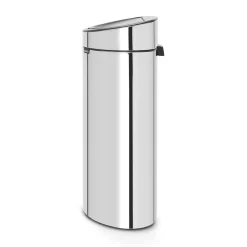 Papperskorg Brabantia Touch Bin brilliant stål 40L