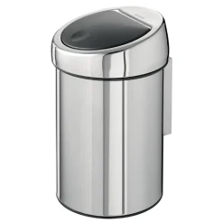 Papperskorg Brabantia Touch Bin brilliant stål 3L
