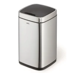 Papperskorg Durable No Touch Sensorstyrd Silver 12L