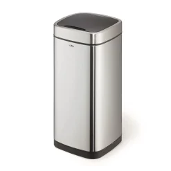 Papperskorg Durable No Touch Sensorstyrd Silver 35L