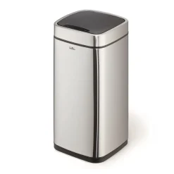 Papperskorg Durable No Touch Sensorstyrd Silver 21L
