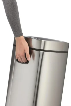 Papperskorg Durable No Touch Sensorstyrd Silver 21L