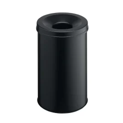 Papperskorg Durable Safe Svart 60L