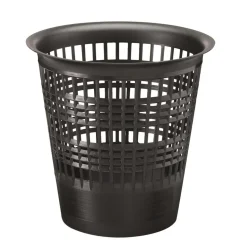 Papperskorg Economy svart 13L