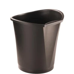 Papperskorg Leitz Basko svart 18 liter