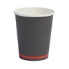 Pappersmugg AllOffice SW Grå 24cl