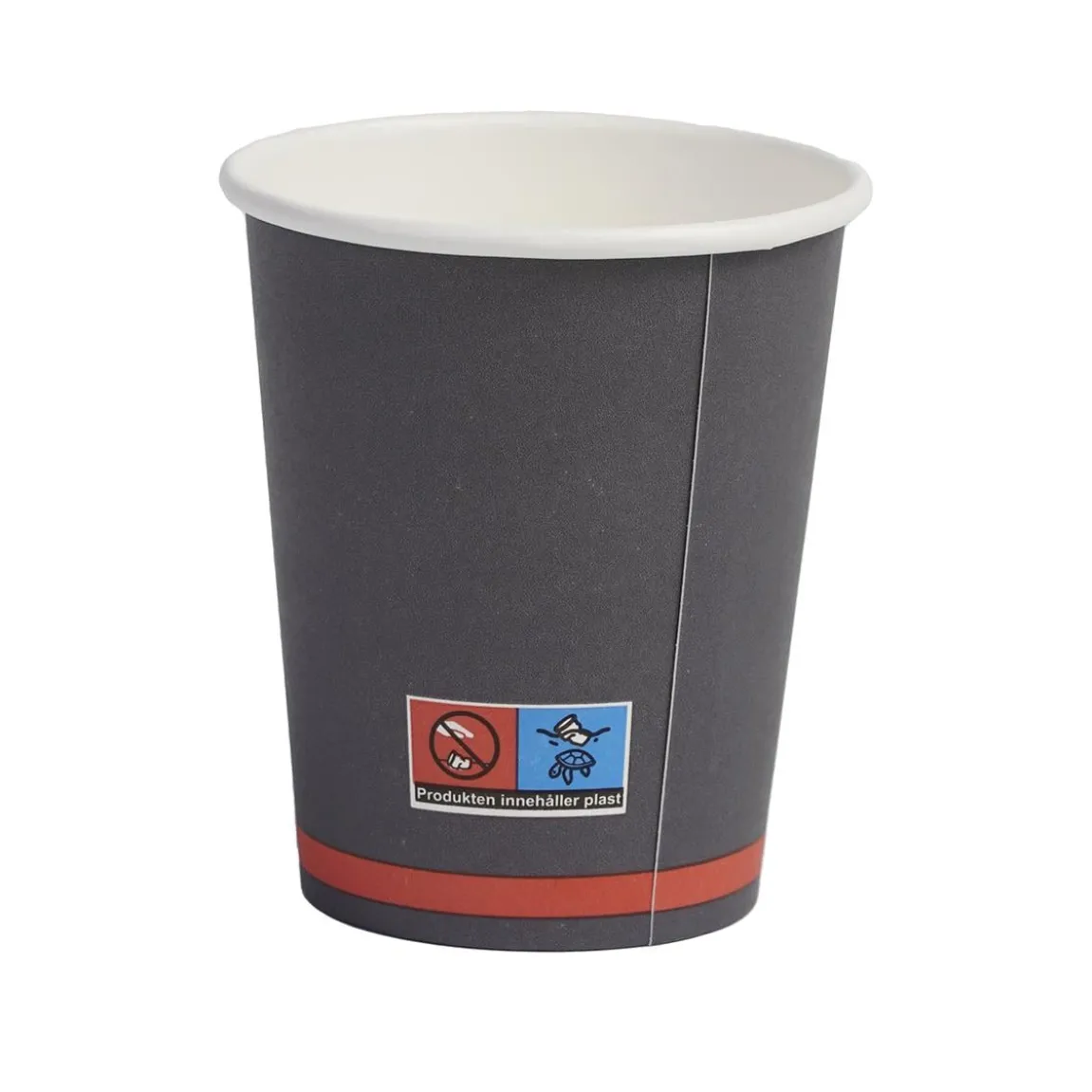 Pappersmugg AllOffice SW Grå 24cl