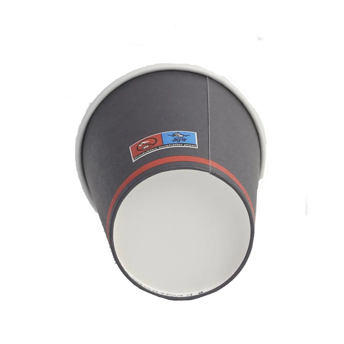 Pappersmugg AllOffice SW Grå 24cl