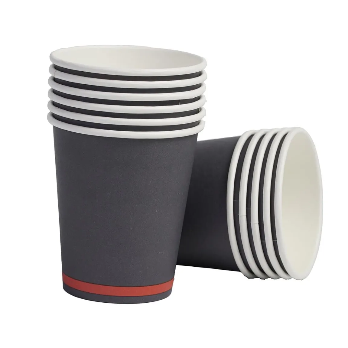 Pappersmugg AllOffice SW Grå 24cl