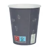 Pappersmugg AllOffice SW Grå 24cl