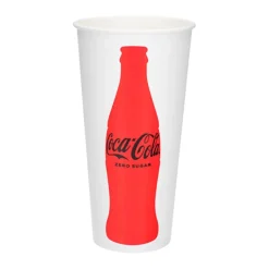 Pappersmugg Coca Cola Ø90mm 500ml