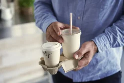 Pappersmugg Duni Breeze Bagasse/PLA Natur 47cl