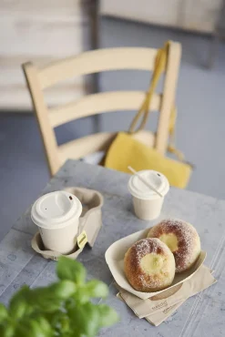 Pappersmugg Duni Sweet Cup Bagasse/PLA Natur 12cl