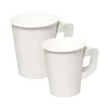 Pappersmugg Med Öra Vit 20cl