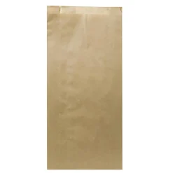 Papperspåse Plan invik 5kg Brun 250/75x460mm