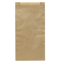 Papperspåse Plan invik 1/2kg Brun 120/40x225mm