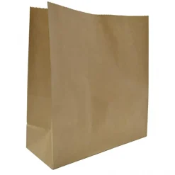 Papperspåse SOS nr 4 Brun 250x110x280mm