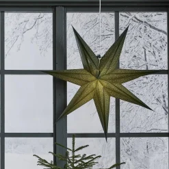 Pappersstjärna Star Trading Holly Grön 60cm