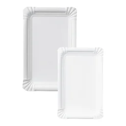 Papperstallrik Duni Assiett Vit 13x20cm