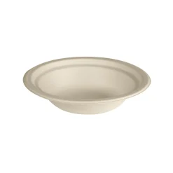 Papperstallrik Duni Djup Bagasse Brun Ø18cm