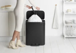 Pedalhink Brabantia Bo Matt Svart 60L