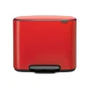 Pedalhink Brabantia Bo Touch Bin passions röd 3x11L