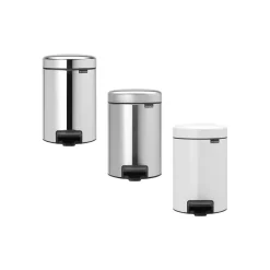 Pedalhink Brabantia NewIcon vit 3L
