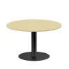 Pelarbord Lanab Björk/Svart Ø1200 H720mm
