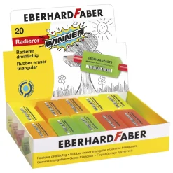 Penngrepp/Radergummi Faber-Castell Neonfärger