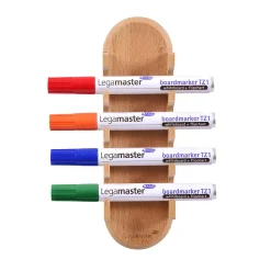 Pennhållare för Glastavla Legamaster Wooden Magnetisk